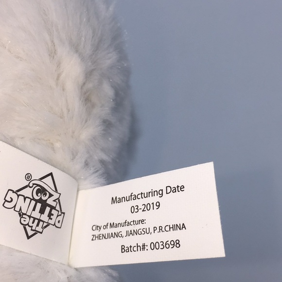 The Petting Zoo 14" Snugglerz Cow Soft Plush Stuffed Animal Farm Toy - Picture 8 of 11